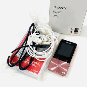 C636-Z15-34 ◎ SONY ソニー WALKMAN ウォークマン Sシリーズ 4GB 初期設定/起動確認済み ミュージックプレイヤー NW-S313 付属品有り ④