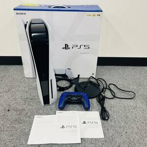 G228-Z15-148 SONY ソニー PlayStation5 プレイステーション5 CFI-1000A 本体 通電確認済み 付属品あり 取説 ゲーム機 テレビゲーム ②