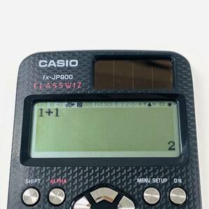 F640-Z7-202 ★ CASIO カシオ CLASSWIZ プロフェッショナル 関数電卓 fx-JP900 日本語表示 ソーラー電池 動作確認済み 10桁 電卓 ④の画像1