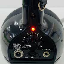 H609-Z1-1326 明和電機 Otamatone Deluxe オタマトーン デラックス ブラック 通電確認済み 音符型 電子楽器 楽器玩具 ④_画像10