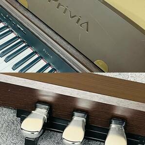 sG257-M1-2450 ▲【引取推奨】CASIO カシオ Privia プリヴィア PX-760BN 電子ピアノ 通電/簡単な音出し確認済み 付属品 2017年製 ピアノ②の画像9