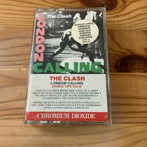 LONDON CALLING THE CLASH CBS カナダ　カセットテープ ロンドンコーリング　ザ・クラッシュ