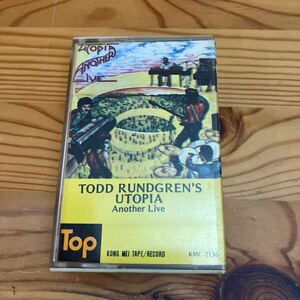 TODD RUNDGREN’S UTOPIA Another Live カセットテープ 台湾　KONG MEI TAPE/TECORD