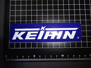 【4545】■新品■KEIHIN/ケイヒン 純正 ステッカー シール デカール 35×130ｍｍ バイク ツールボックス などのカスタマイズに