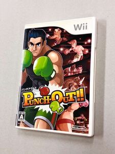 即決！チラシ付！Wii「パンチアウト ：PUNCH-OUT 任天堂」送料185円