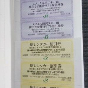 JR東日本株主優待割引券1枚/株主サービス券付きの画像5