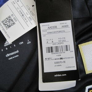 新品 定価8,900円 adidas 日本代表ユニフォーム 半袖シャツ 超ビックサイズ ４XOの画像9