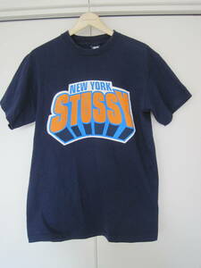 90's　オールドステューシー　紺タグ　NEW YORK STUSSY Tシャツ　M