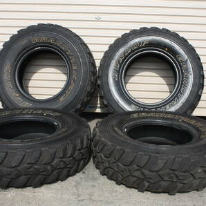 バリ山 ダンロップ グラントレック MT2 255/85Ｒ16 4本 ランクルプラドFJクルーザー HZJ77FZJ80HZJ81KZJ78HZJ73HZJ76GRJ79GSJ15ナローの画像1