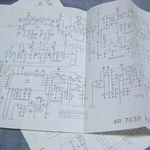 AOR SM7030 ＋ Additional operating information for FPU7030 and NB7030 options AR7030技術資料のみ BCL 受信機 ノイズブランカーの画像5