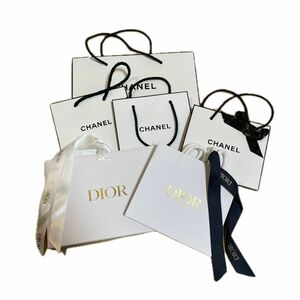 ショッパー CHANEL Dior シャネル ディオール6枚セット