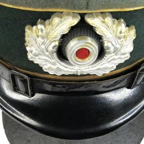 第二次大戦中実物 ドイツ陸軍 歩兵下士官制帽 名前入の画像8