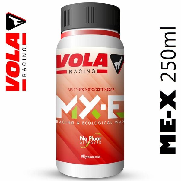 VOLA　最新　MX-E　リキッド　RED　250ml　swix toko holmenkol snoli maplus ガリウム