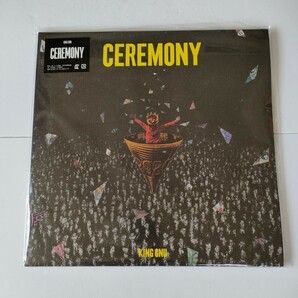 King Gnu Sympa CEREMONY LP アナログレコード 未再生の画像3