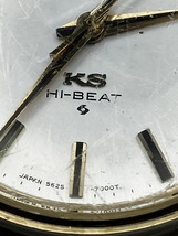 ⑲SEIKO　キングセイコーハイビート　メダリオン　デイト　シルバー文字盤　AT　メンズ　ケースのみ　要メンテナンス_画像3