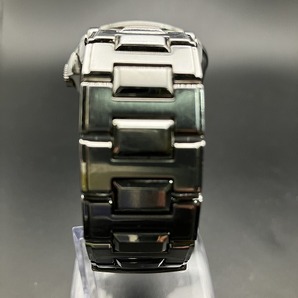 ⑳SEIKO セイコー キネティック パーペチュアルカレンダー 7D48-0AA0 黒文字盤 SS 稼働品 要メンテナンスの画像3