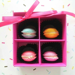  free shipping * unused * hand made * deco sweets *ma Caro n set (^o^)