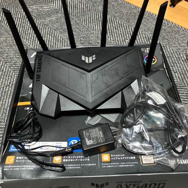 早い者勝ち！ ASUS TUF Gaming AX5400 TUF-AX5400 無線LANルーター ゲーミング WiFi 