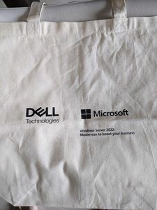 dell マイクロソフト　トートバッグ　エコバッグ