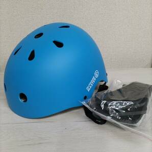 OUTDOORMASTER 子供用自転車ヘルメット Mサイズ（52－56㎝）ブルーの画像9