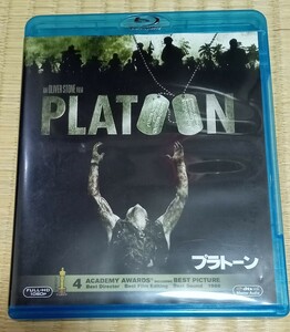 プラトーン PLATOON Blu-ray ブルーレイ ディスク 洋画 映画 中古 使用感あり 動作確認済