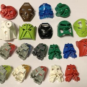 LEGO BIONICLE レゴ バイオニクル マスク フェイス パーツ 部品 セット まとめ 大量 001の画像1