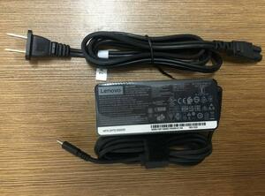 新品 Lenovo ThinkPad E480 E485 E580 E585 E490 E490s E590 Laptop Type-C 電源 ACアダプター 充電器 20V 3.25A 65W ACコード付属