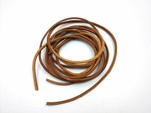  shoes cord shoe race leather leather angle type Brown 120cm DM flight shipping 