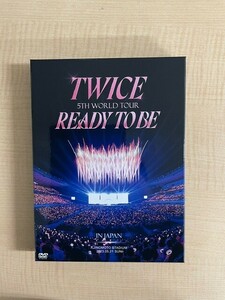 TWICE 5TH WORLD TOUR 'READY TO BE' in JAPAN（初回限定盤 DVD） トレカ シリアル なし 