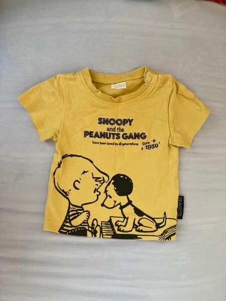 スヌーピー　Tシャツ　SNOOPY 80cm キッズ　半袖