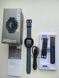 ◎極美品◎Garmin Approach S12 Granite Blue　おまけ付き GARMIN