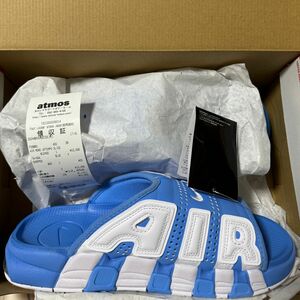 28cm Nike Air More Uptempo Slide Blue ナイキ エアモアアップテンポ スライド ブルー