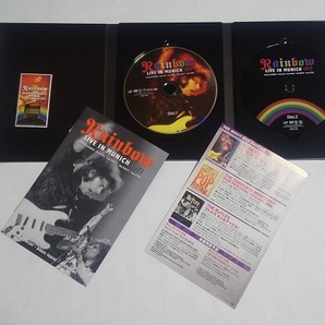 国内盤2DVD★レインボー「ライブ。イン・ミュンヘン 1977」初回限定仕様 ギター・ピック付 RAINBOW / LIVE IN MUNICHの画像3