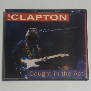 2CD★ERIC CLAPTON「CAUGHT IN THE ACT」コレクターズ　エリック・クラプトン