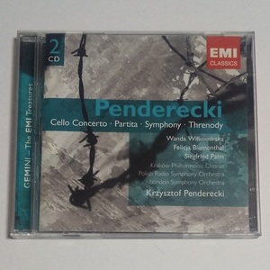 2CD★PENDERCKI : Orchestral Works by London Symphony Orchestra