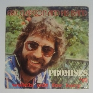 EPレコード★ERIC CLAPTON「PROMISES / WATCH OUT FOR LUCY」フランス盤　エリック・クラプトン