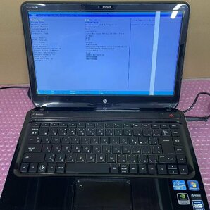 【ジャンク】HP Pavilion dv4 Notebook i7 3世代 BIOS動作確認済み 液晶不良の画像1