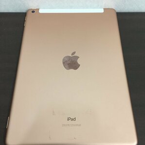 Apple iPad7 32GB 10.2インチ 縁側ヒビ割れ バッテリー90％ A2198 MW6D2J/A 第7世代 ゴールド 現状品 動作品の画像2