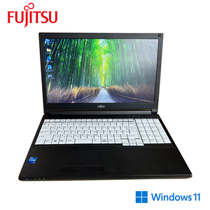  Fujitsu LIFEBOOK A5511/G Core i5 memory 8GB HDD500GB 15.6 wide 10 key attaching Wifi Office attaching Windows11 used 