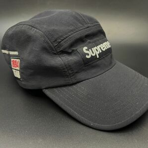 1円スタート★美品 シュプリーム キャップ SUPREME CAP 20SS TRAIL CAMP CAP トレイル キャンプ ブラック 帽子 BOX LOGO ボックスロゴ★の画像3