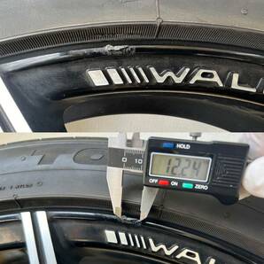 ★美品 WALD ILLIma I11C ヴァルド イリマ 114.3/5穴 イリマ 245/40R20 WD17085 2019年製 アルファードから外し ヤマト運輸4個口発送★の画像7