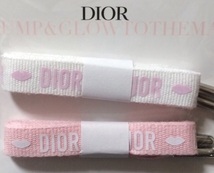 Christian Dior『シューレース(ピンク&ホワイト)』新品_画像2