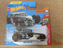 Hot Wheels Bone Shaker HW Game Over 4/5 ボーンシェイカー ラリー ウッド 頭蓋骨 ホットロッド 5.7L V8 USショートカード_画像2