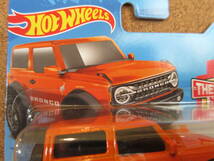 Hot Wheels '21 Ford Bronco Then and Now 3/10 ショートカード フォード ブロンコ EcoBoost ターボエンジン SUV ドミトリー シャクマトフ_画像1