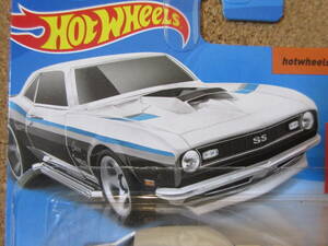 Hot Wheels '68 COPO Camaro Muscle Mania 6/10 ショートカード '68コポ カマロ フィル リールマン Weld Racing ゼネラル モーター