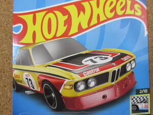 Hot Wheels '73 BMW 3.0 CSL Race Car Retro Racers 2/10 レースカー フレイザーキャンベル カストロール ロゴ 欧州ツーリングカー ETCC