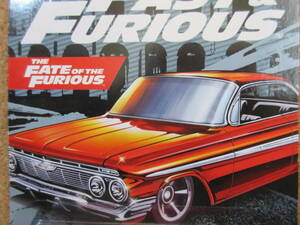 Hot Wheels '61 CHEVROLET IMPALA Fast & Furious 6/6 1961 シボレー インパラ v8マッスルカー ワイスピ ワイルドスピード マイク ナトール