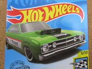 Hot Wheels ’68 Dodge Dart HW Speed Graphics 5/10 ダッジダート マッスルカー mopar モパー ラリーウッド