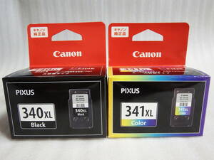 CANON キヤノン 純正インク BC-340XL BC-341XL 大容量 ブラック＋カラー 2個セット 取付期限2025年10月