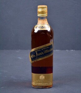 ★1970S・Old Scotch Whisky・760ml・未開封・特級「Black Label」・ジョニーウォーカー/良品